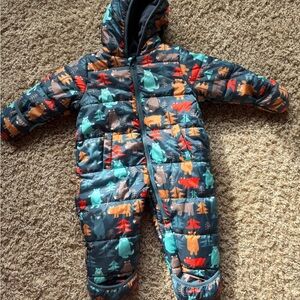 Cozy Kids' Printed Snowsuit